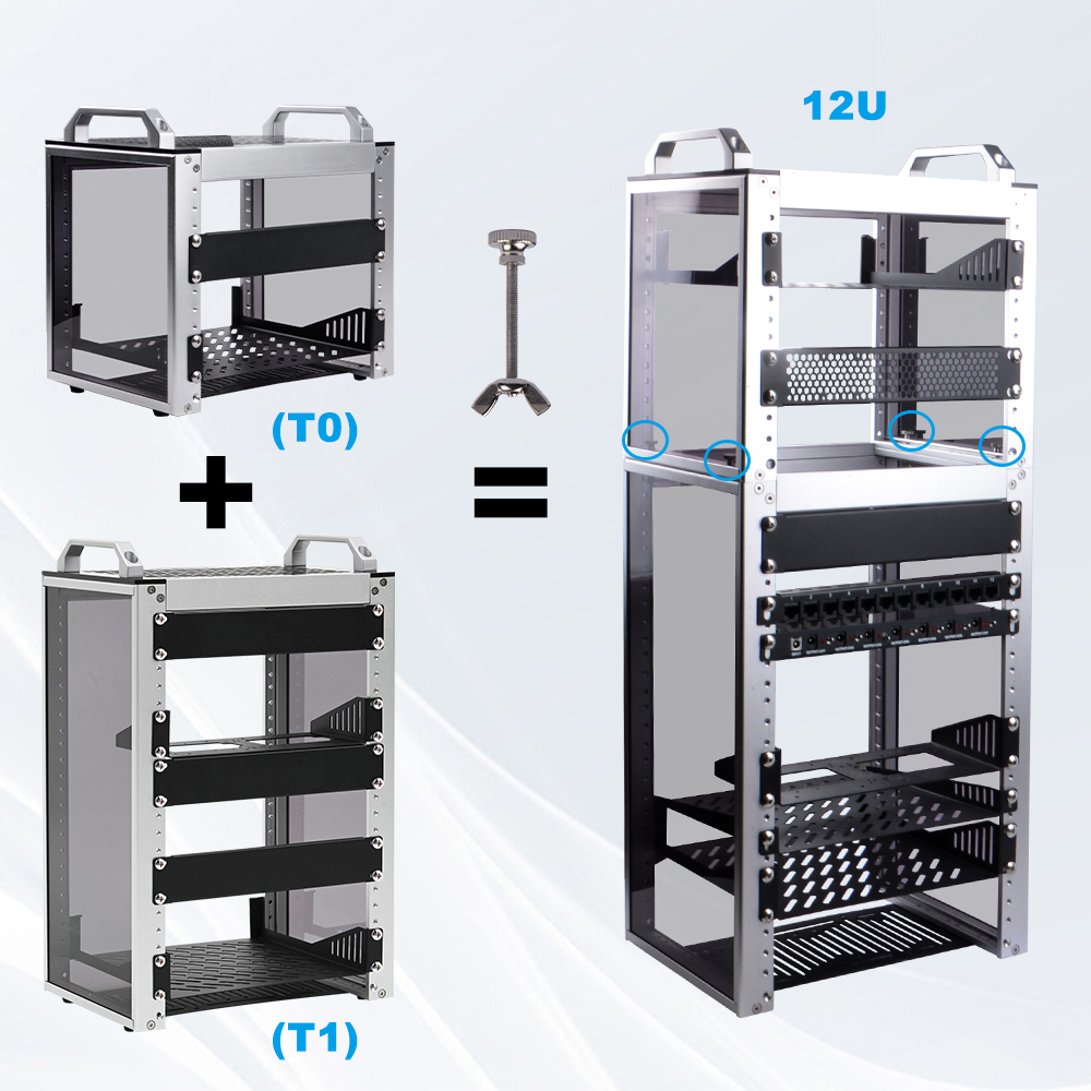 T0 + T1 stacking example