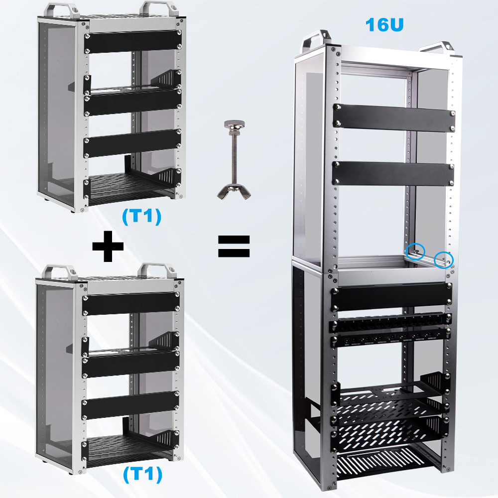 T1 + T1 stacking example