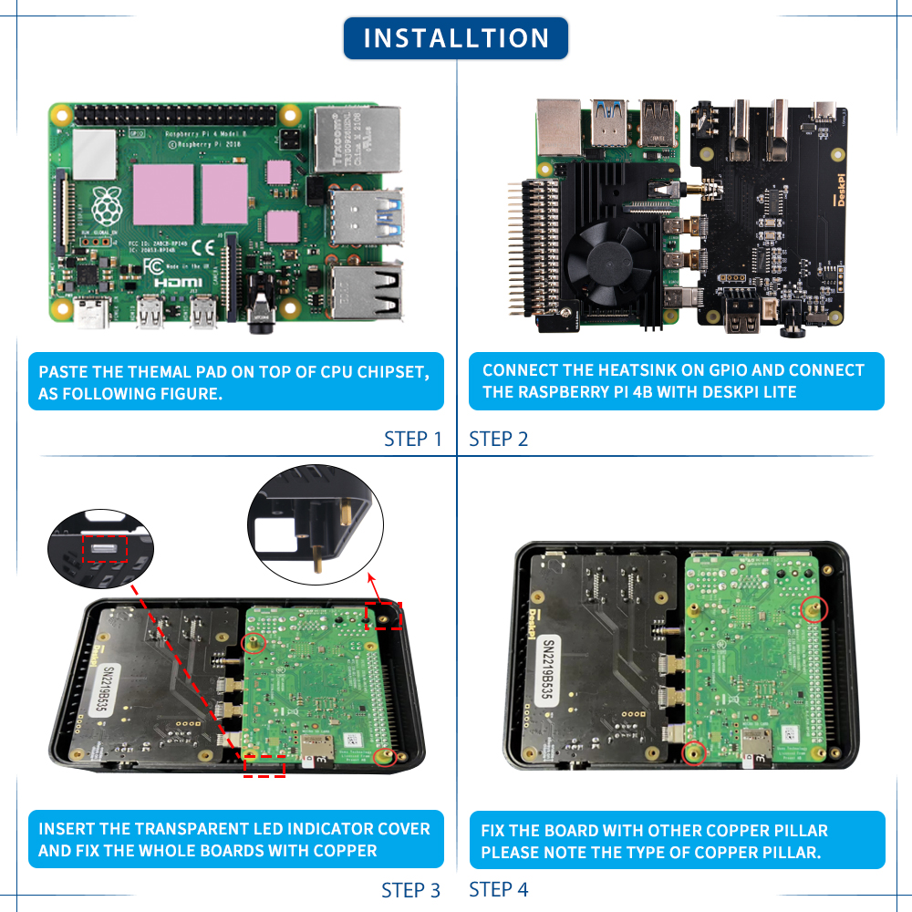 NAS Case Installation Step 1