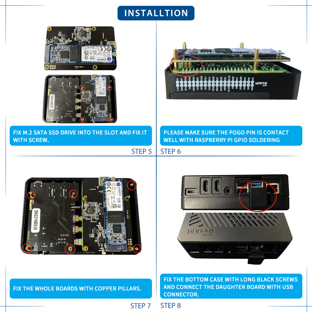 NAS Case Installation Step 2