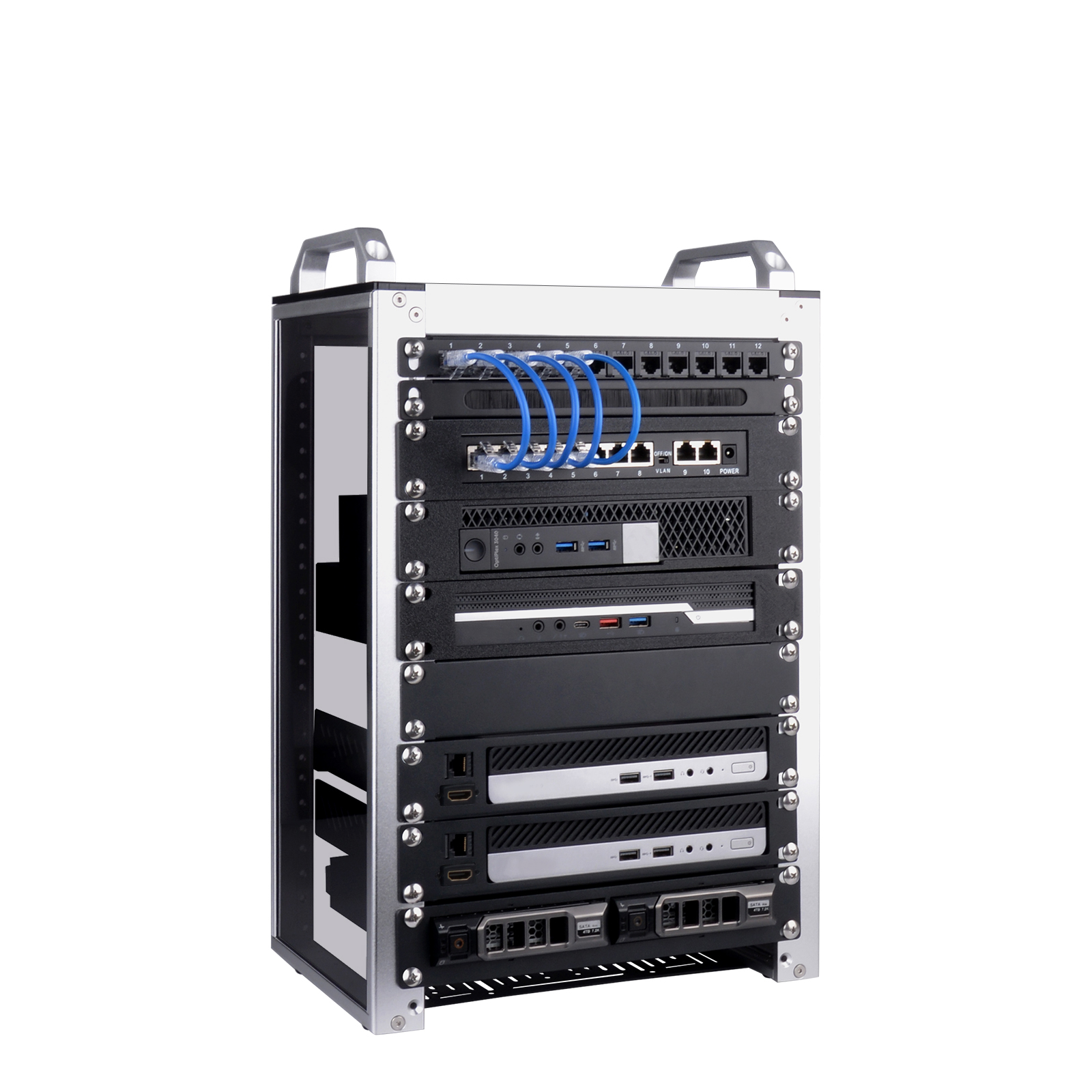 RackMate T1 in use
