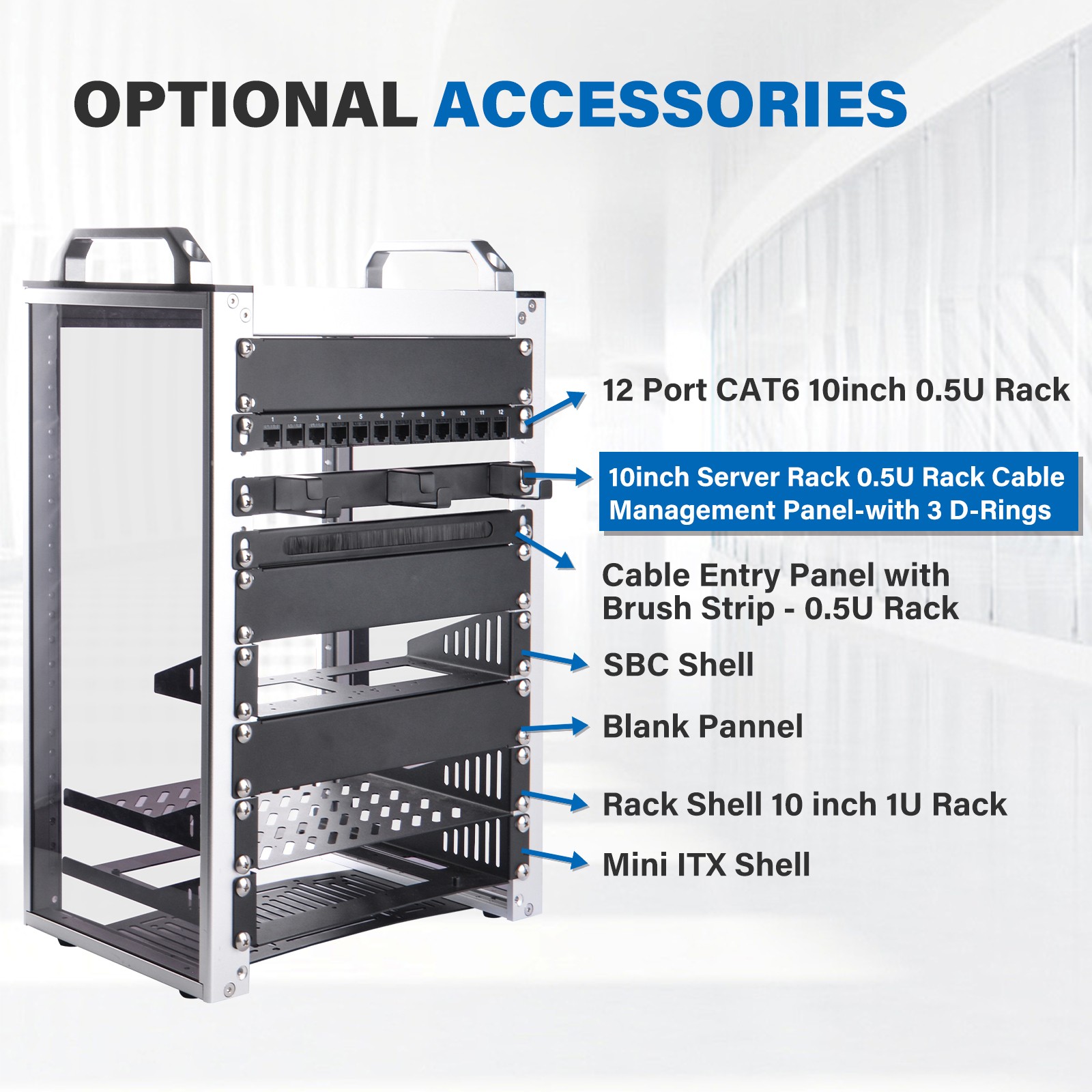 Cable Management in Rack