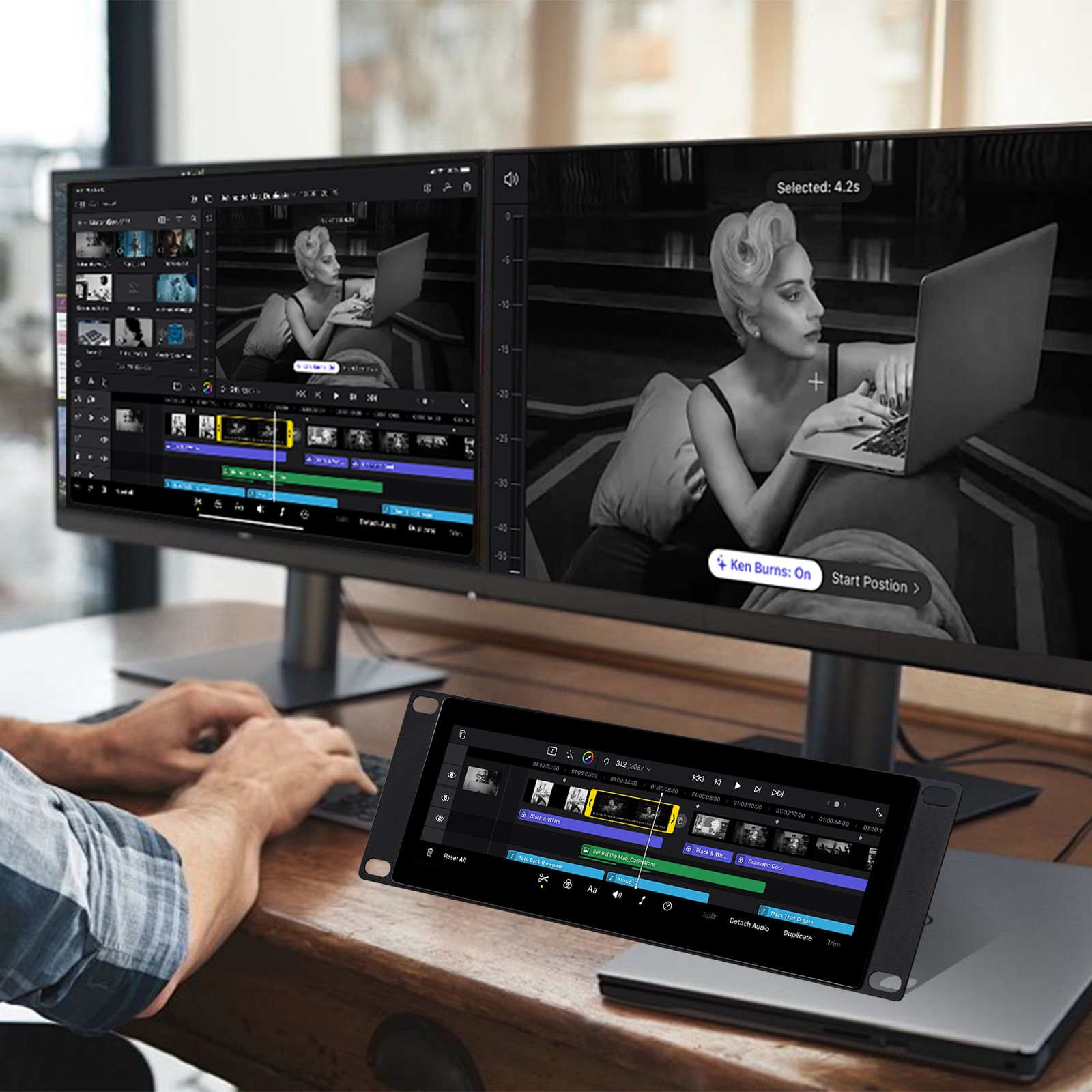 Desktop video editing assistant