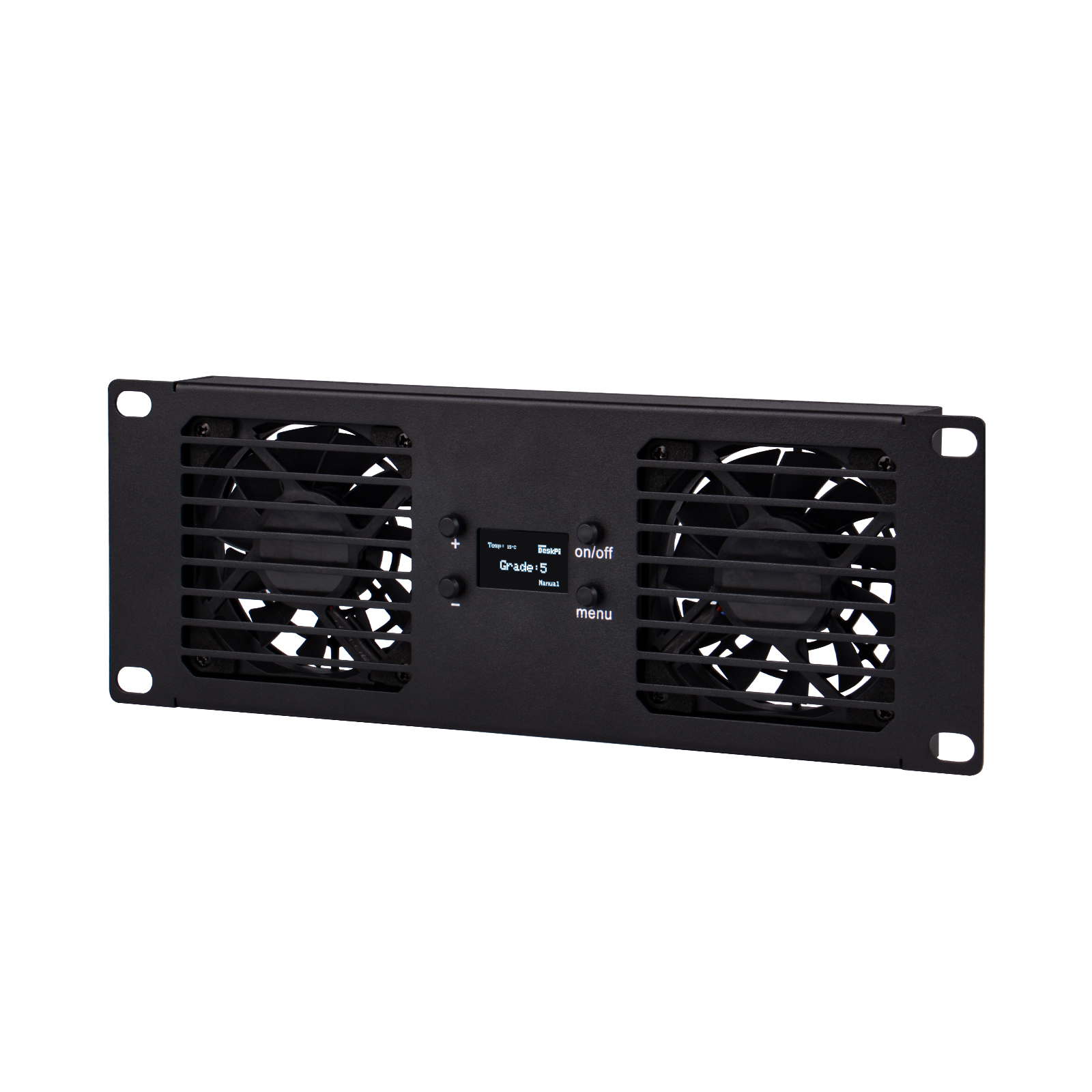 DR-0006 2U Dual Fan Panel Overview