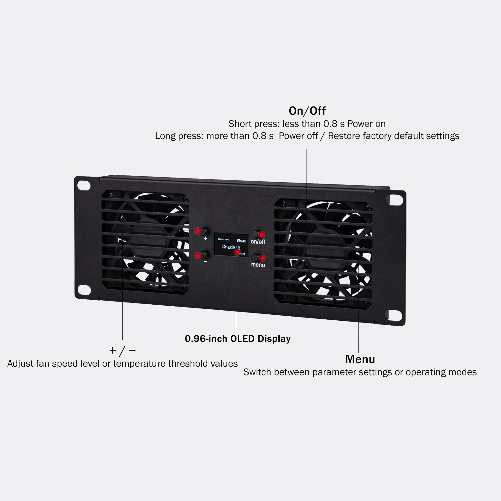 DR-0006 Front Button Controls