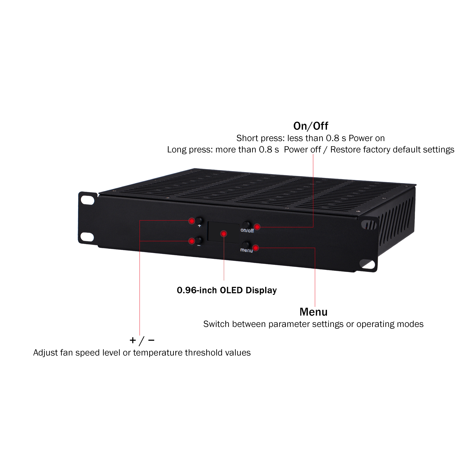 Front Button Controls