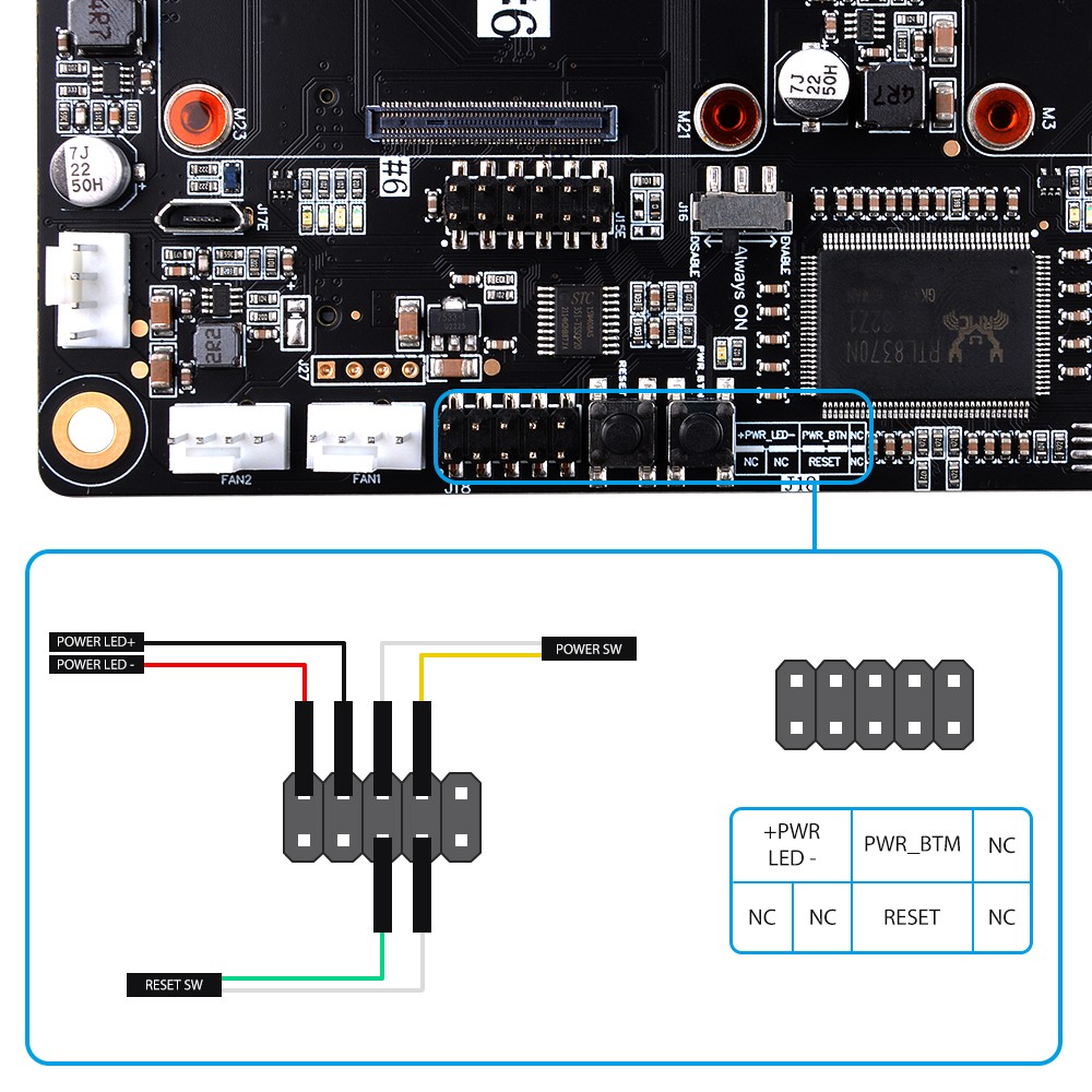USB Header Step A