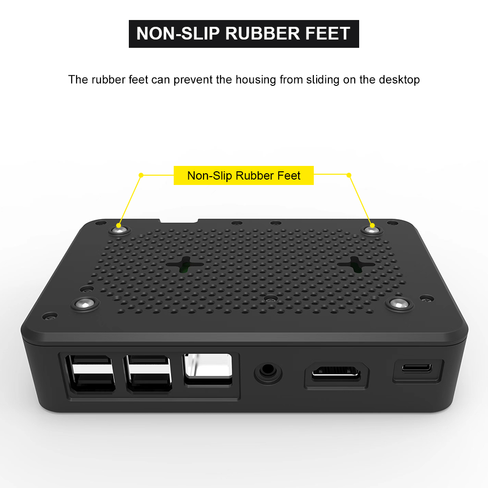 Anti-slip rubber feet