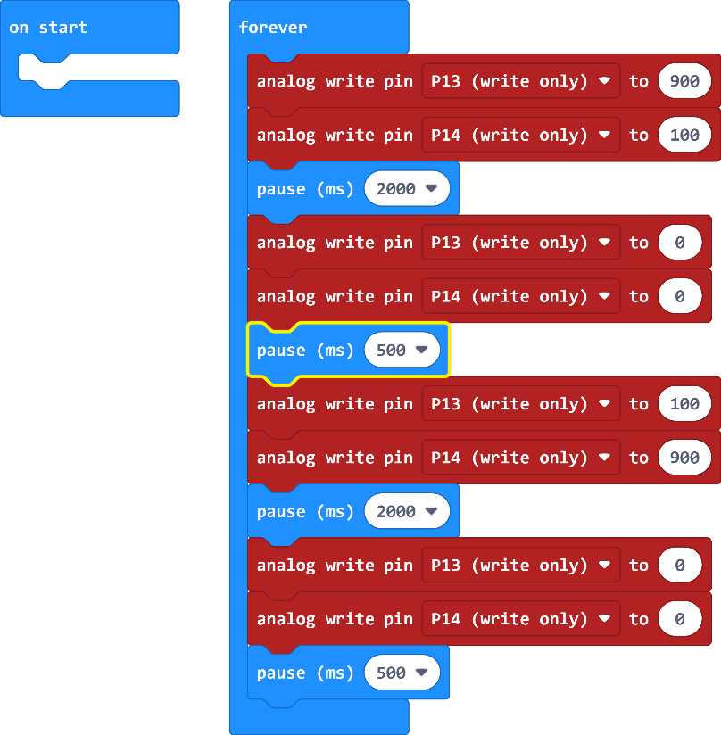Motor Control Logic