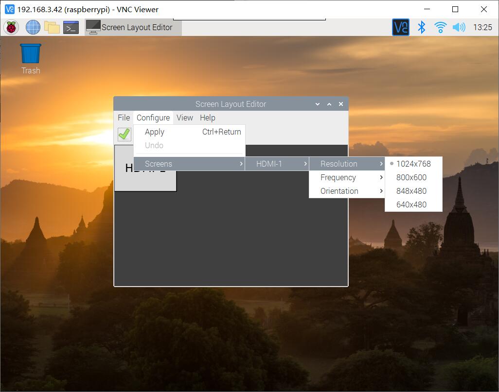 Select Screen Resolution